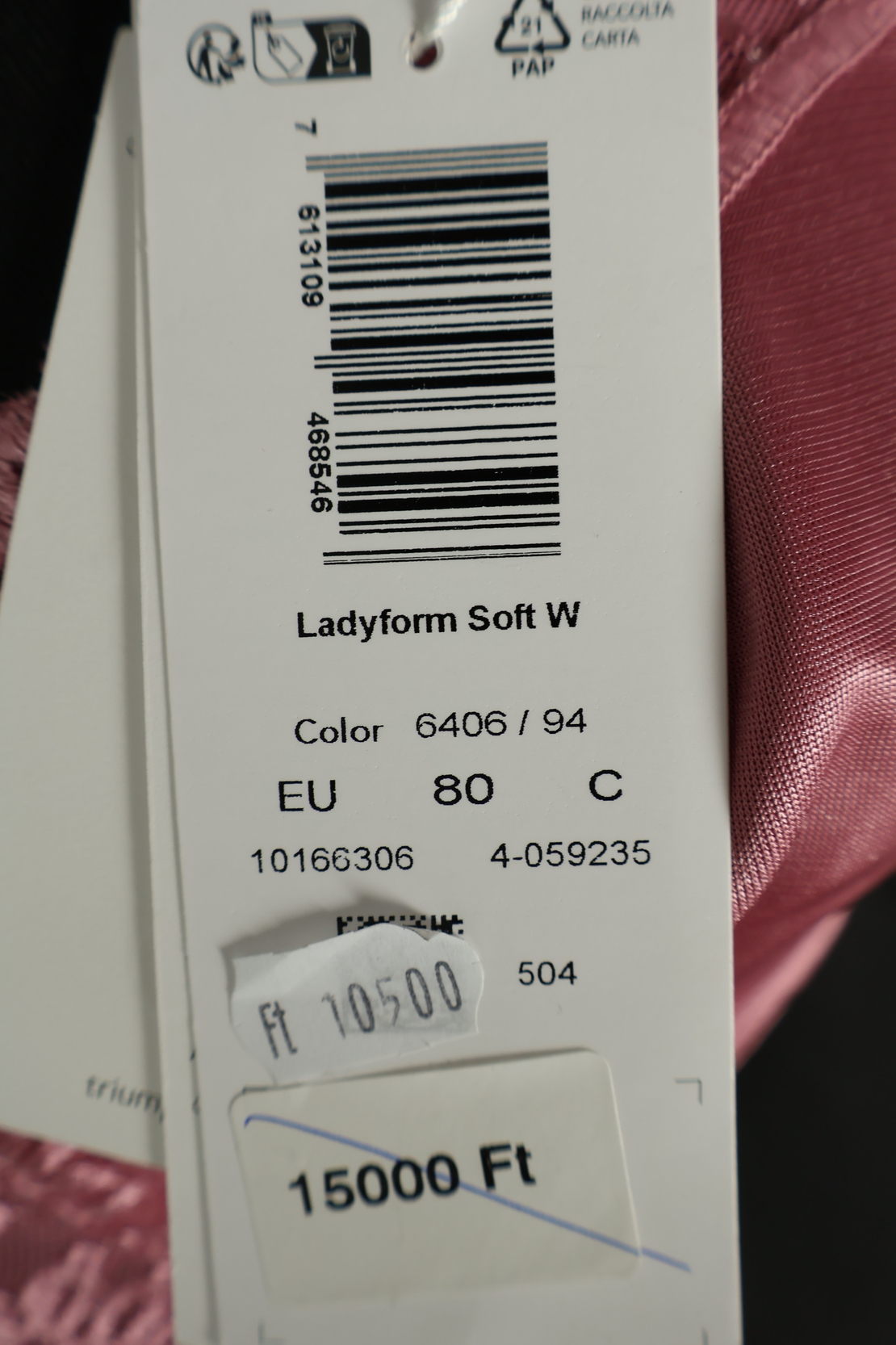 Triumph Ladyform Soft W • 80C