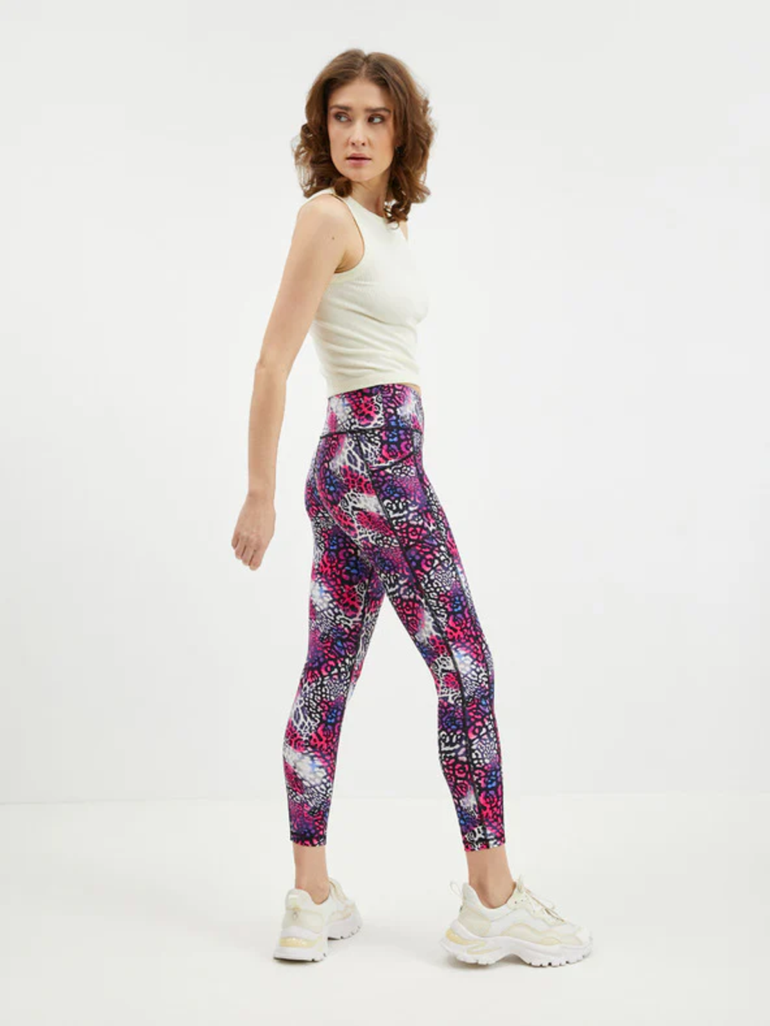 DKNY Sport Шарен спортен клин • XS