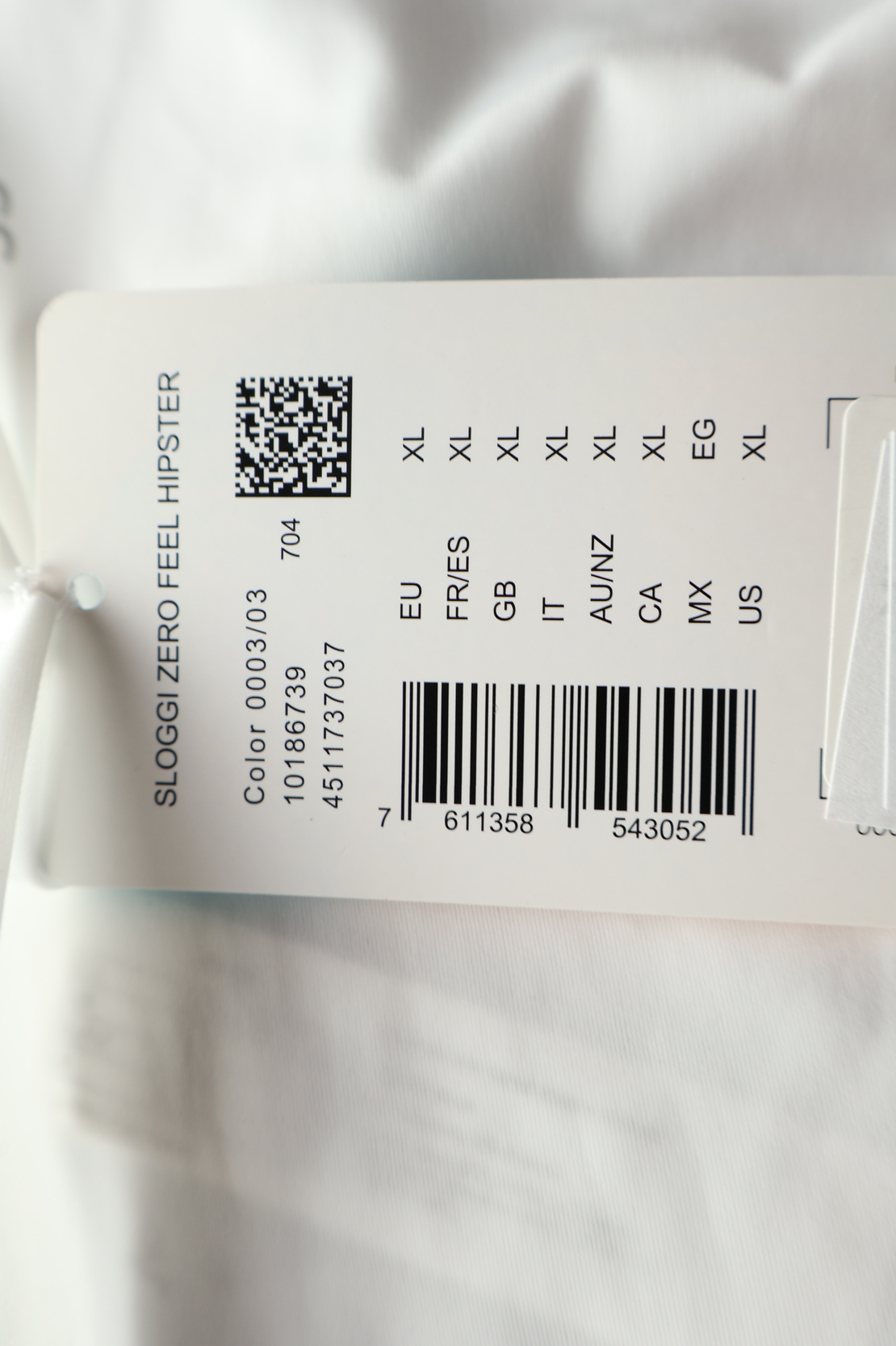 Sloggi Zero Feel Hipster • XL