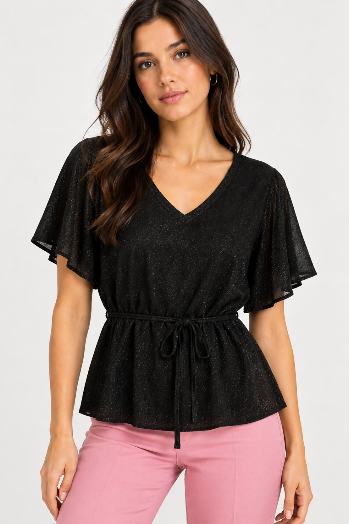 Vero Moda Boutique блуза с колан • M