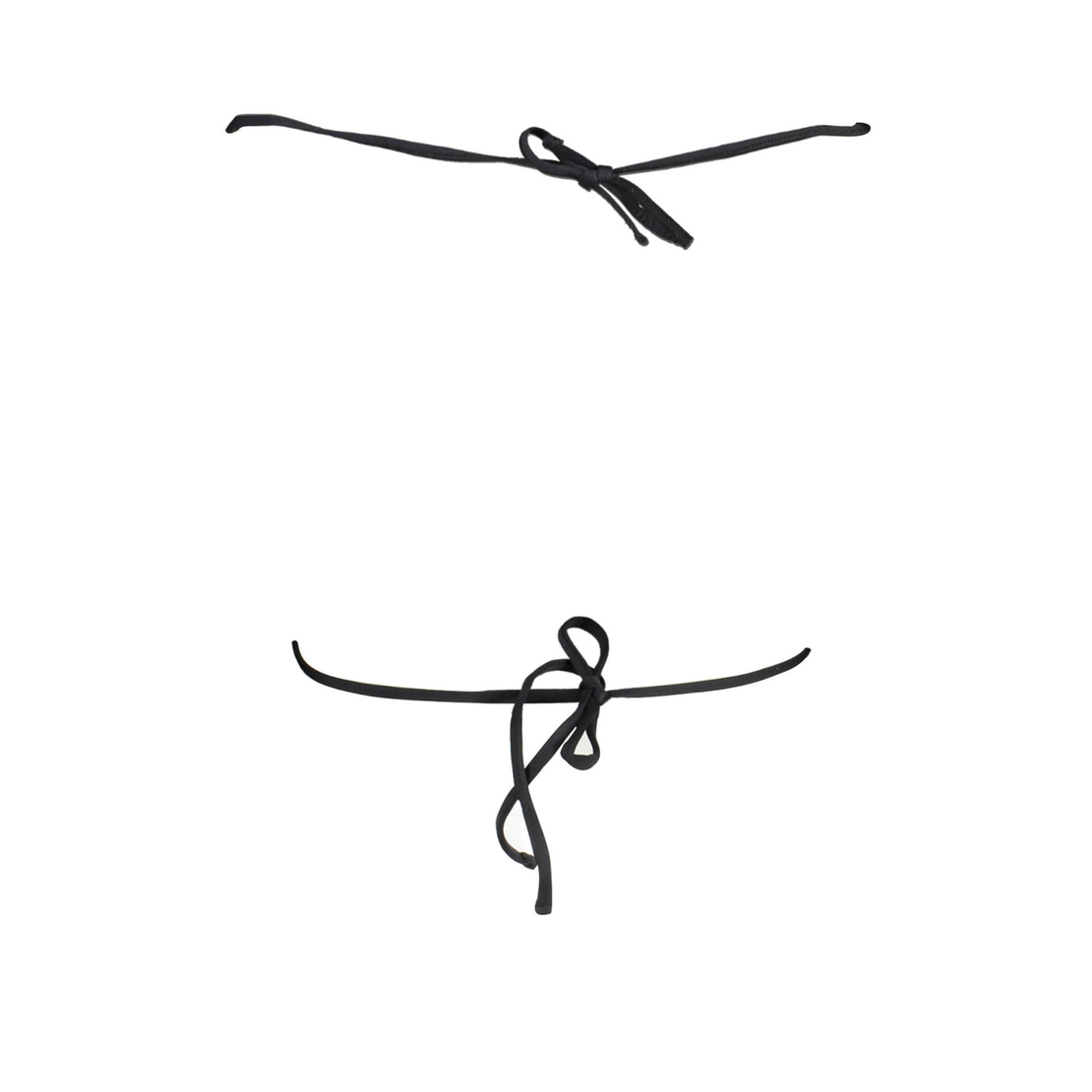 Karl Lagerfeld Logo Triangle Bikini Top  дамски бански / горнище - S