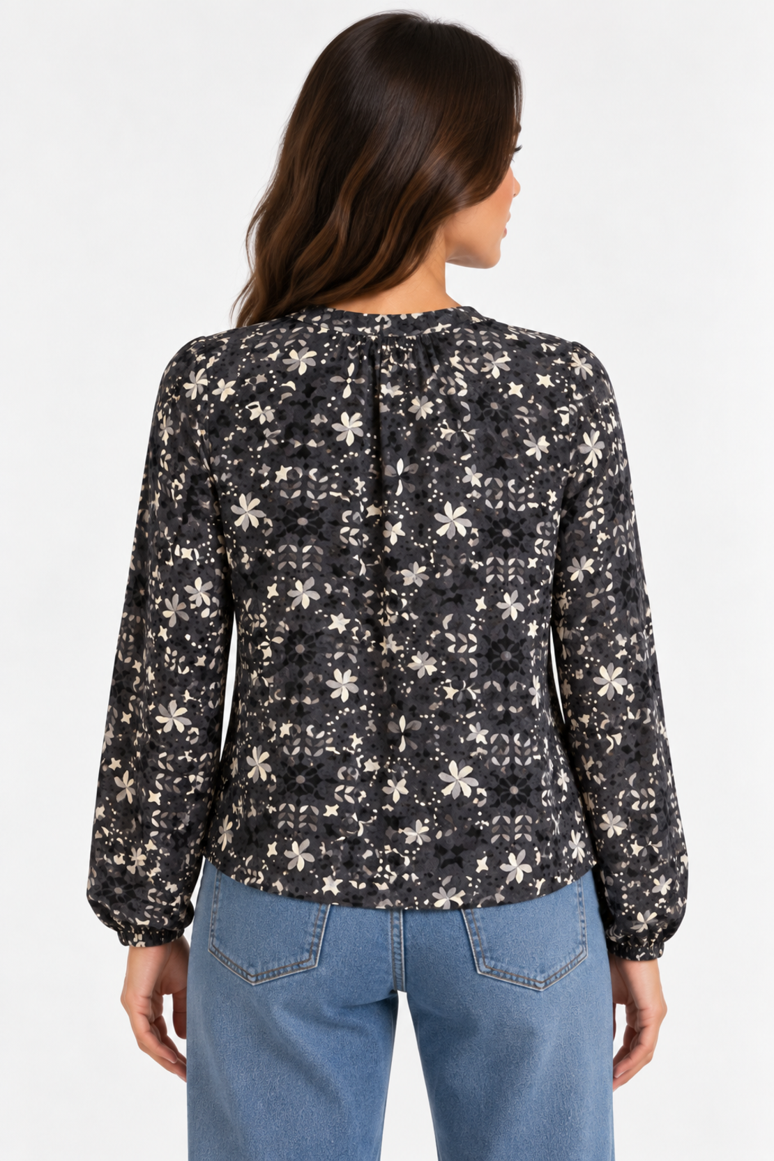 Vero Moda Heidi блуза с флорален принт • M