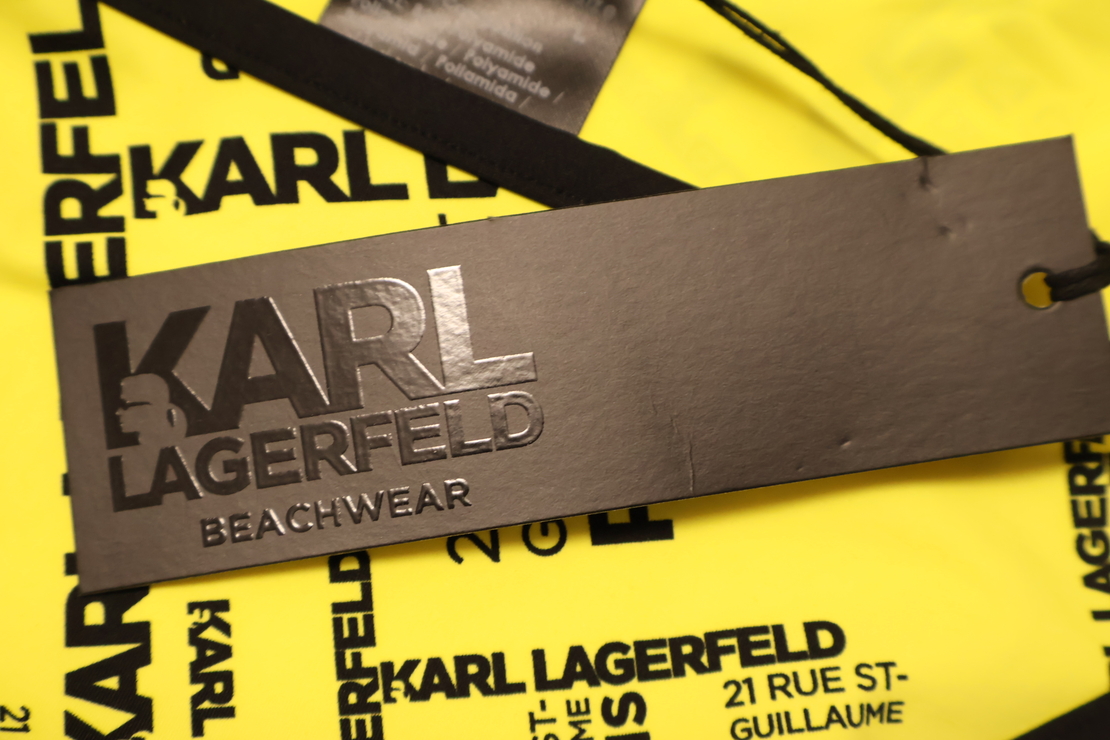 Karl Lagerfeld Printed Bikini Bottom дамски бански - L