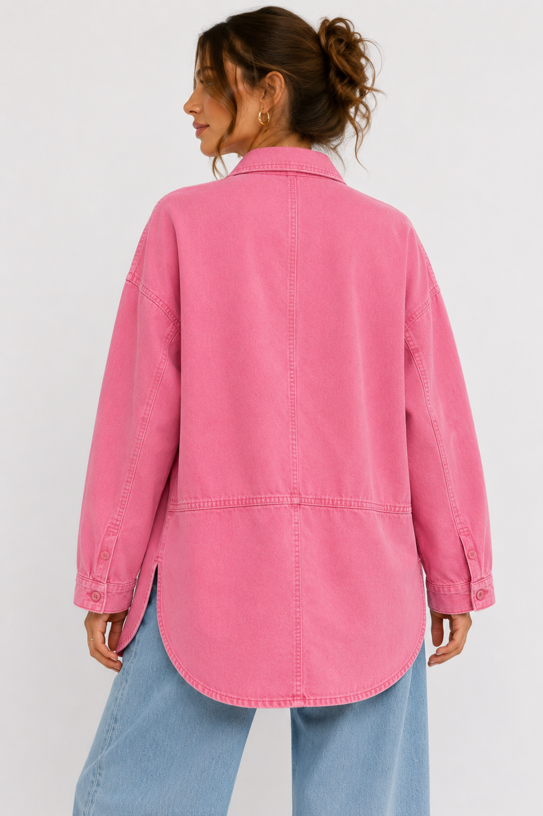 ASOS DESIGN деним риза-яке • L