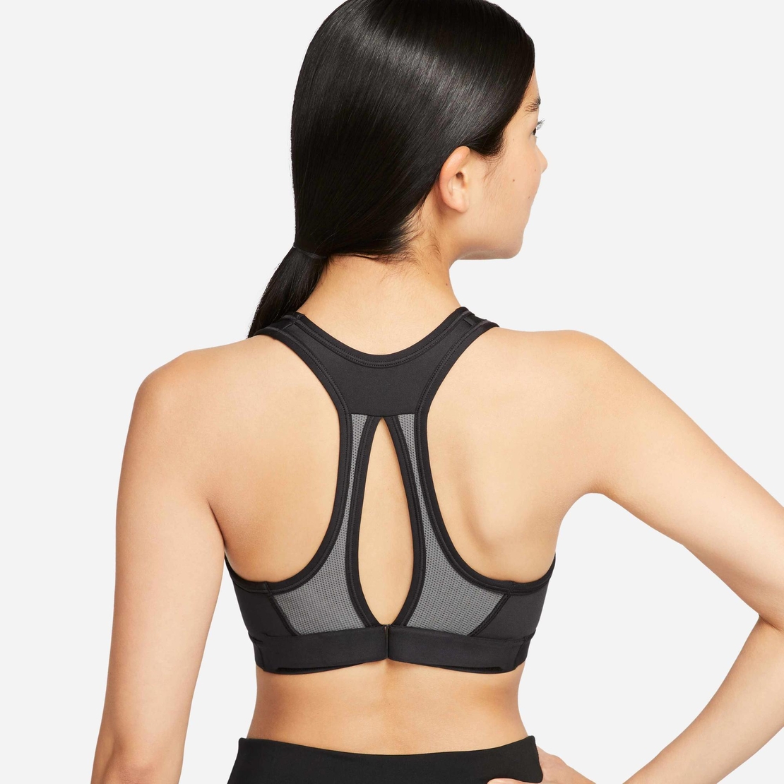 NIKE Dri-FIT Swoosh Sports Bra • S
