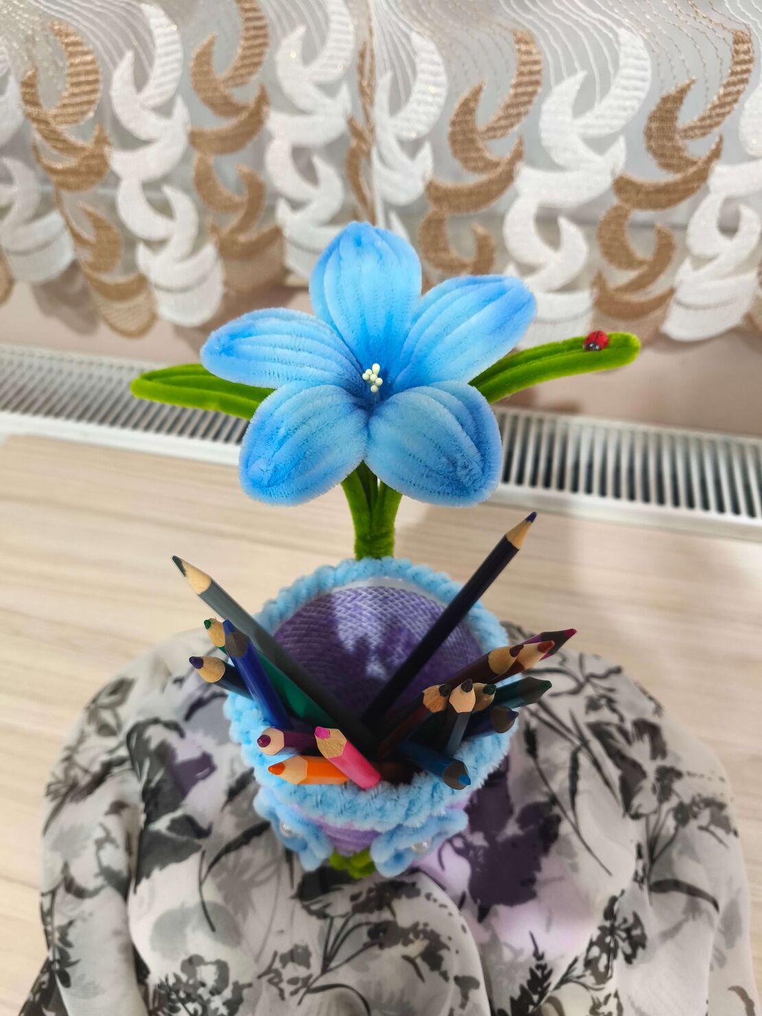 Моливник Lily Garden -PUR-BLU