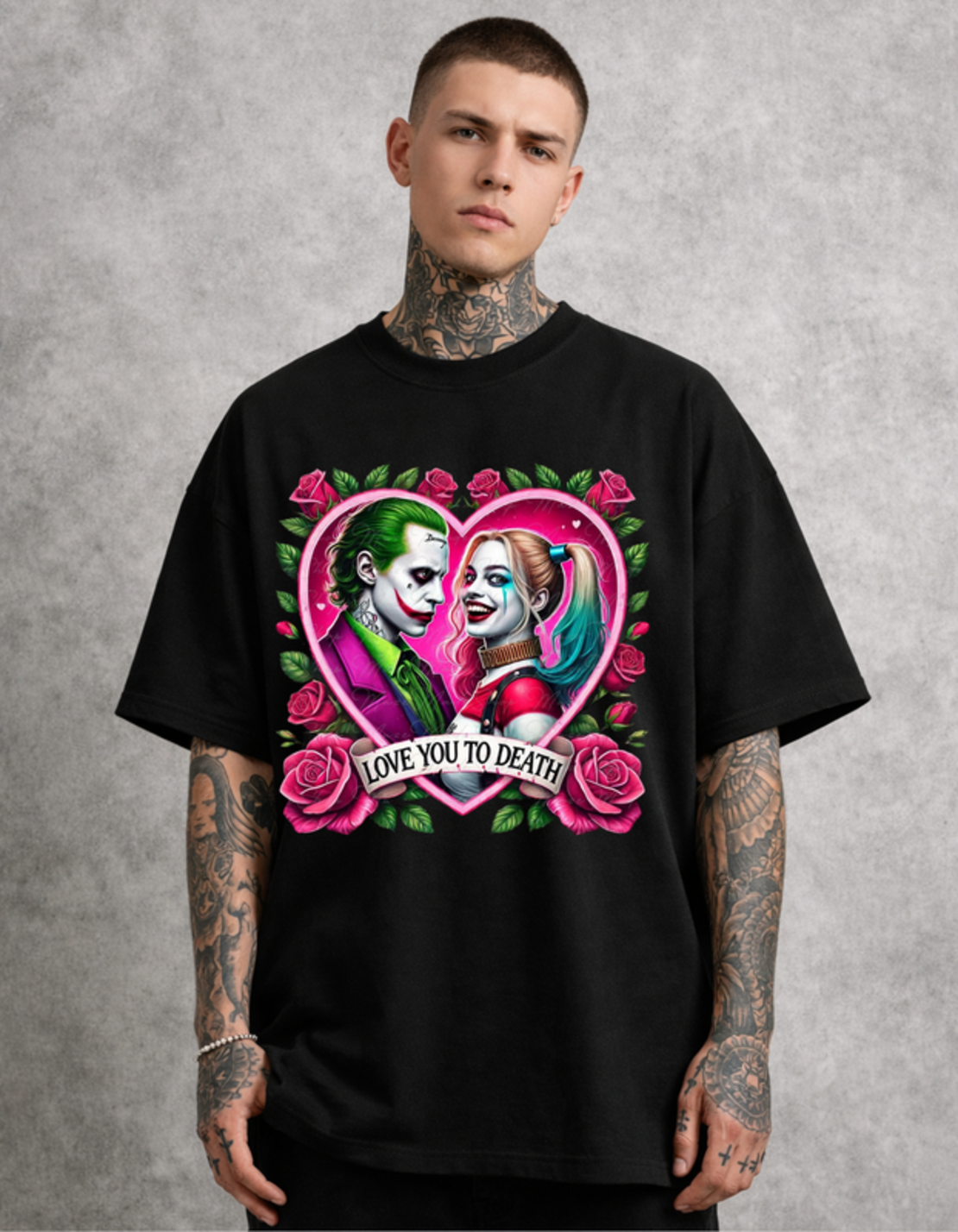 Oversized - Тениска със знаков елемент