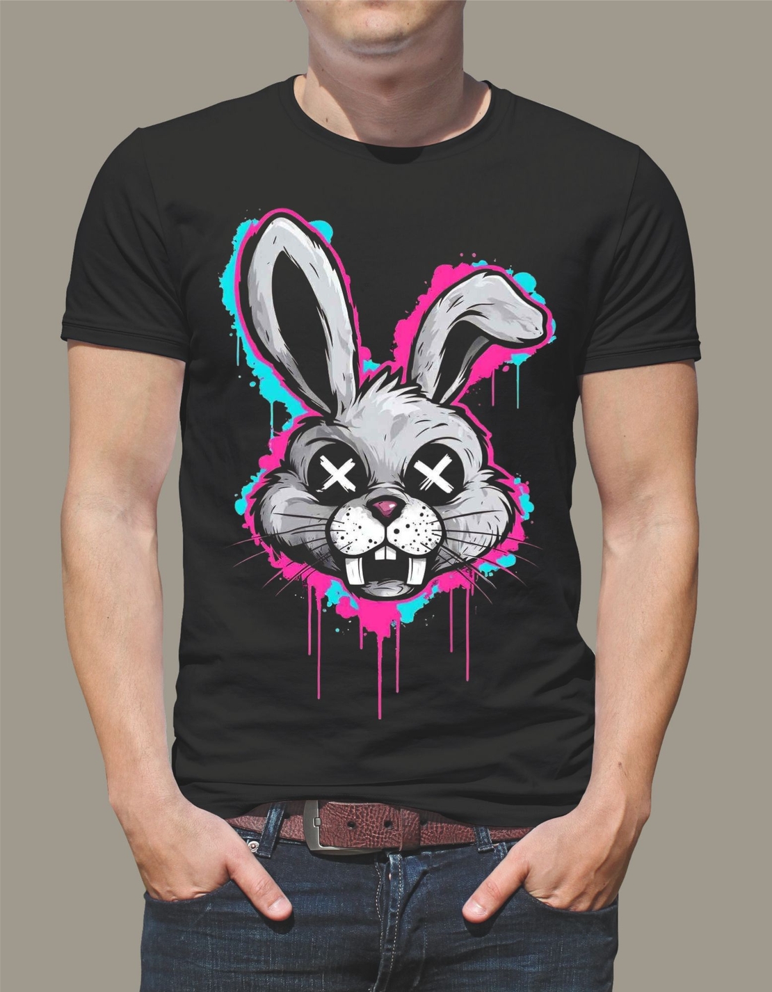 Тениска с заек