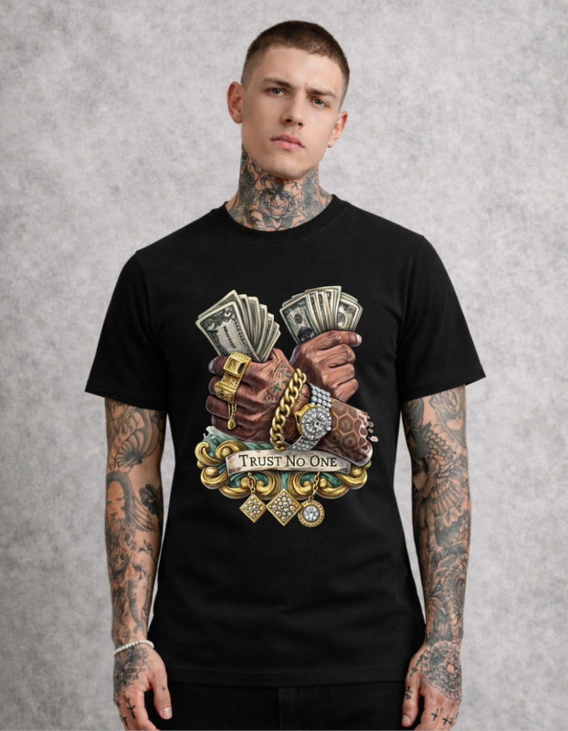 Модел тениска с актуален дизайн