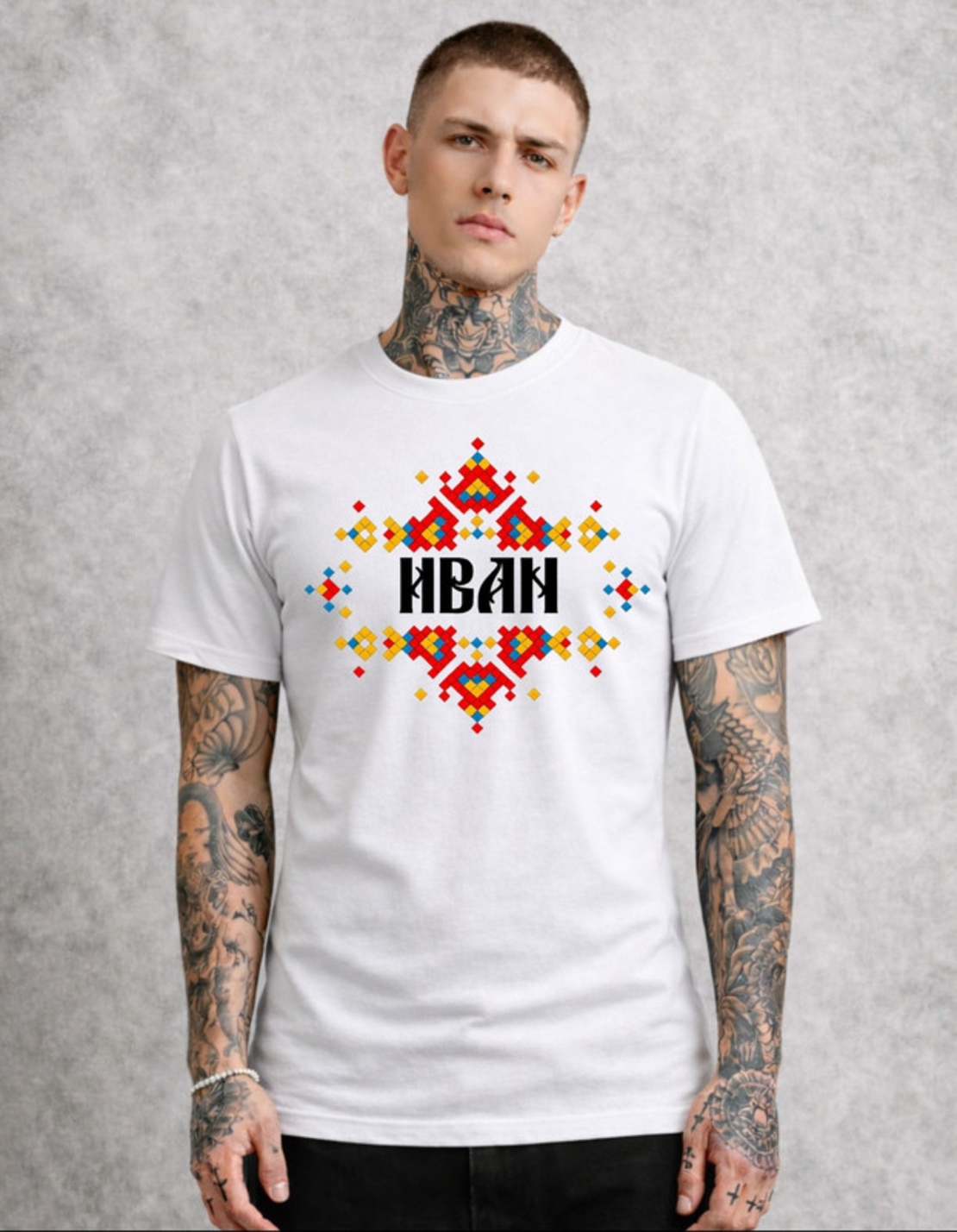 Тениска с естетичен графичен стил