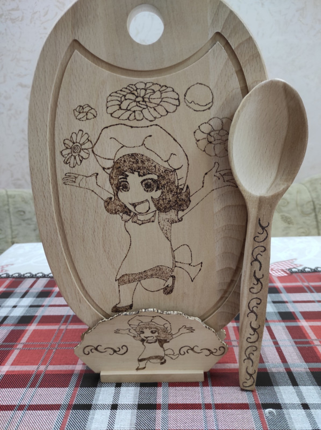 Гравирана дъска с пожелание-41