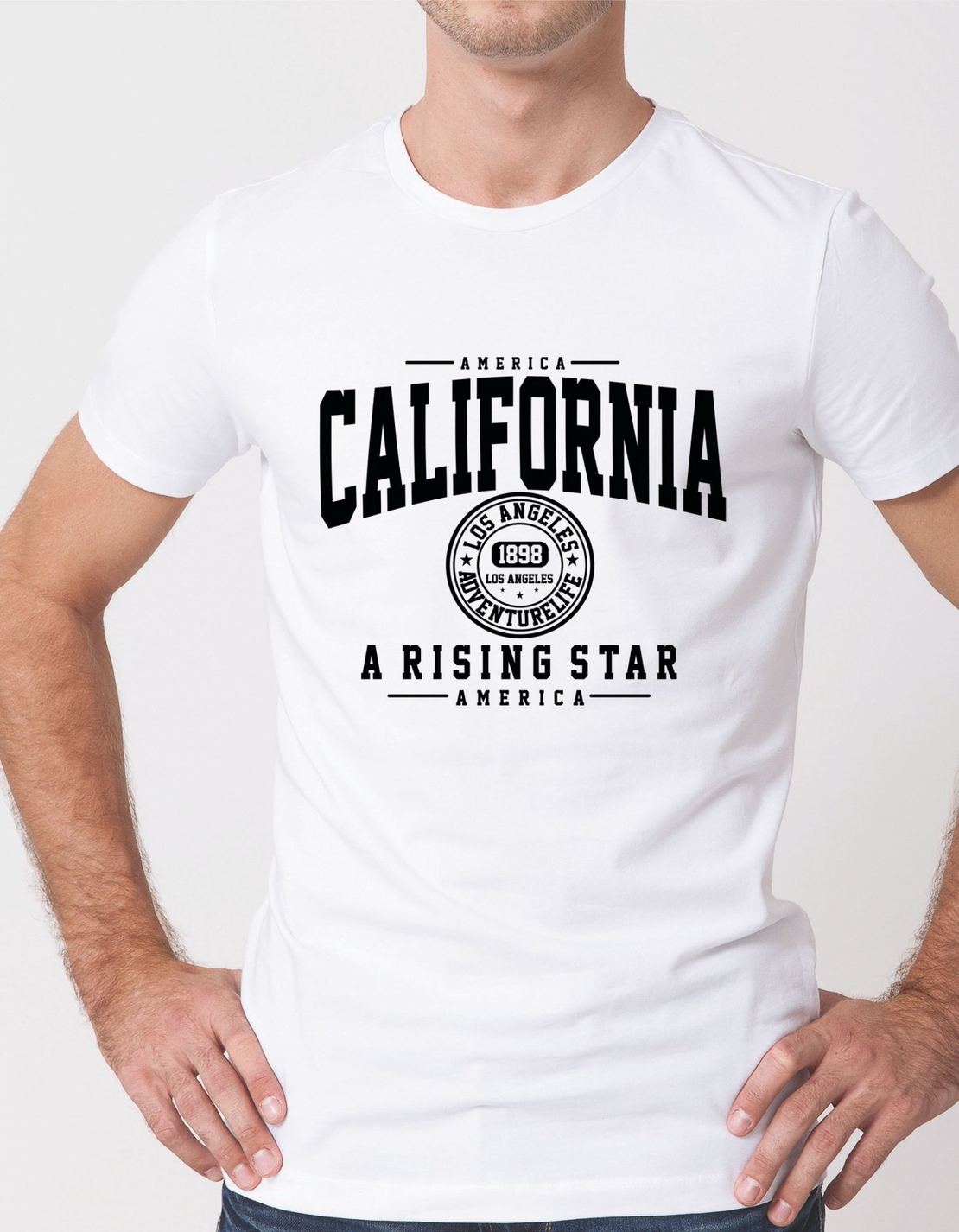 Тениска America California– спортна тениска за мъже и жени