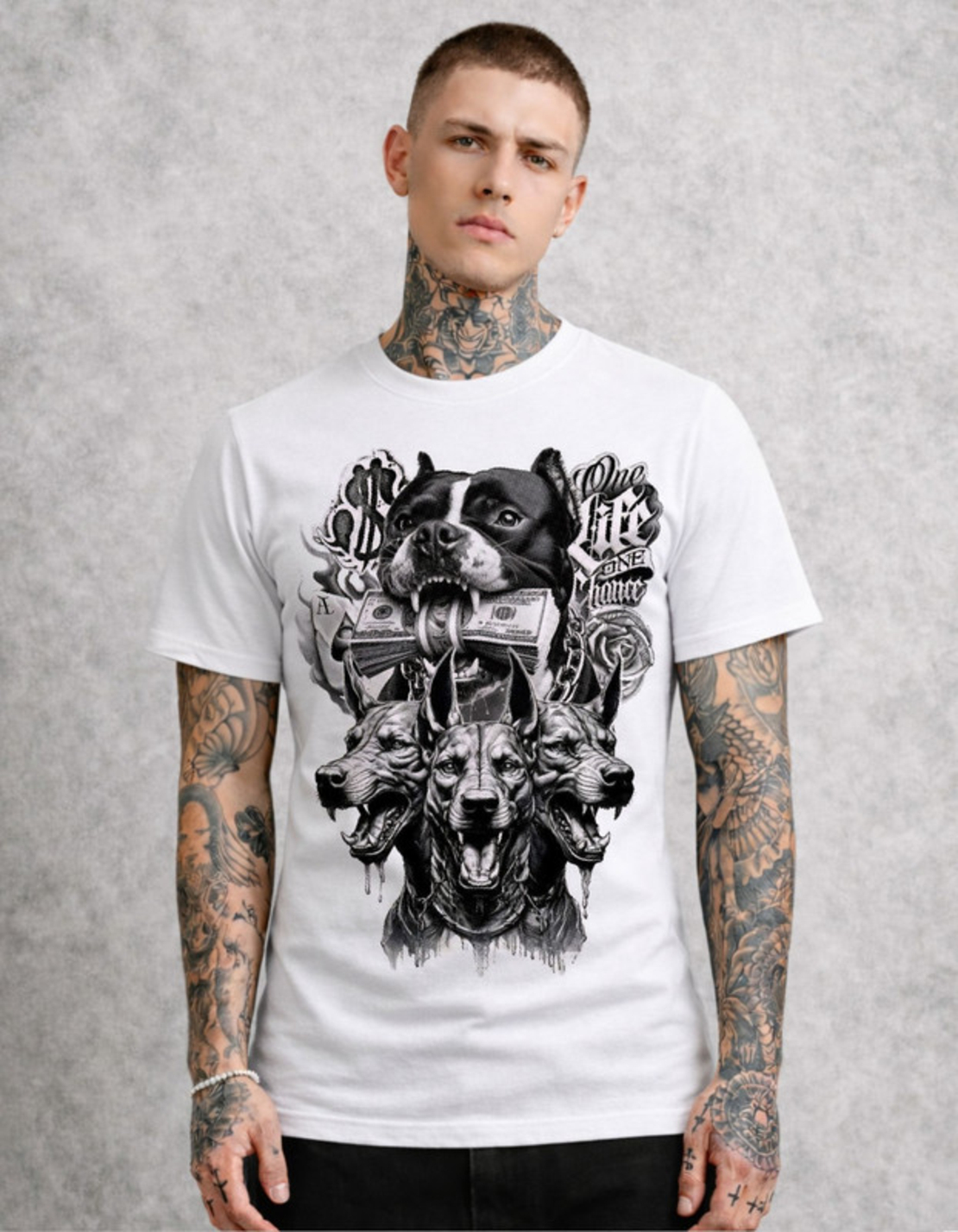 Тениска с отличима визуална концепция