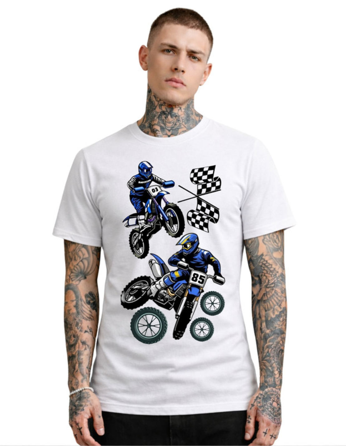 Тениска с модерно градско излъчване