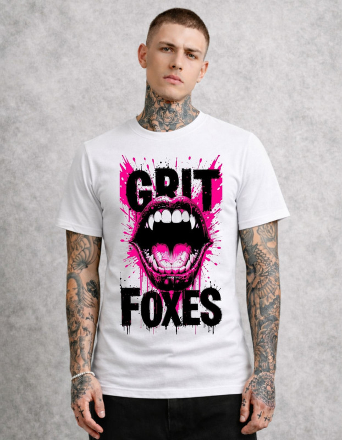 Тениска с модерен артистичен характер