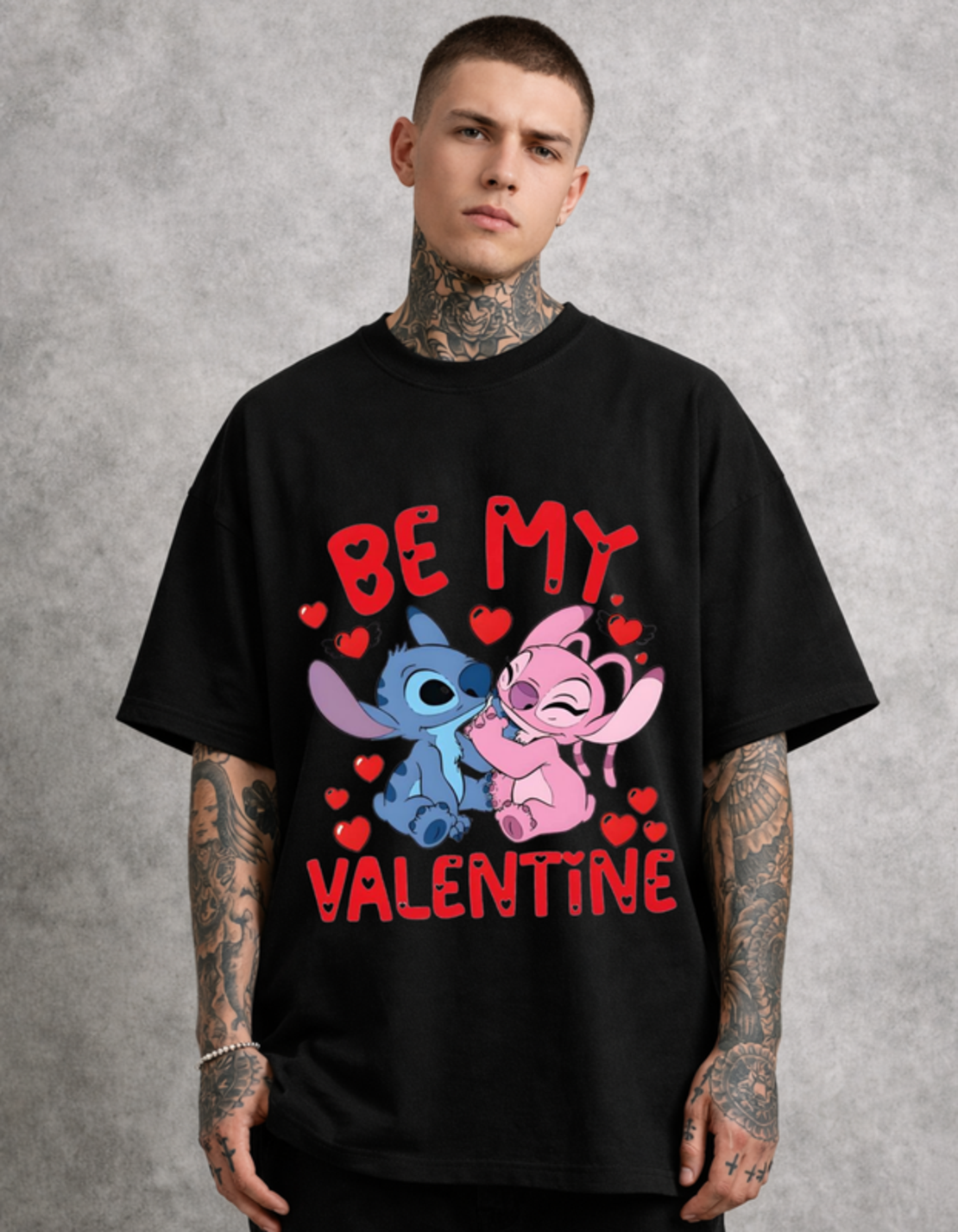 Oversized - Тениска с графична форма