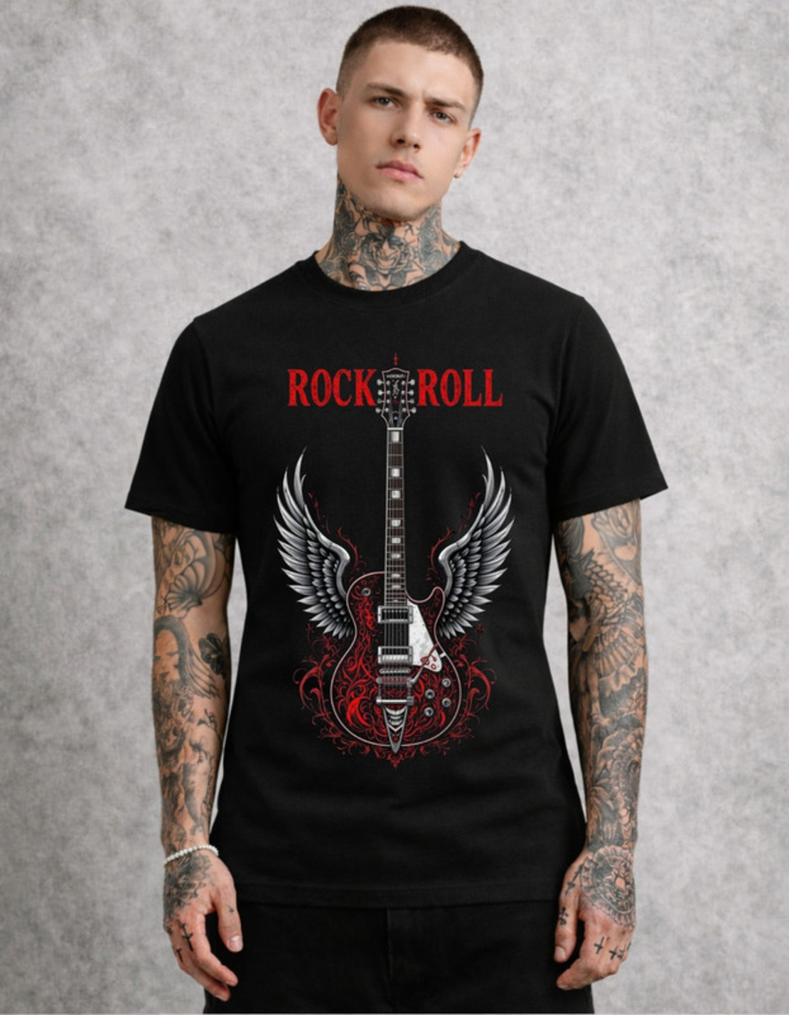 Съвременна тениска с дизайнерска щампа