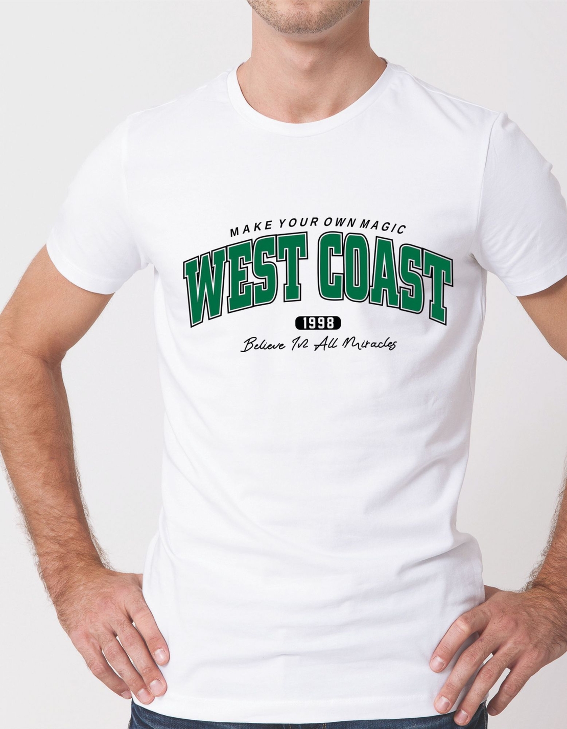 Тениска West Coast- унисекс модел