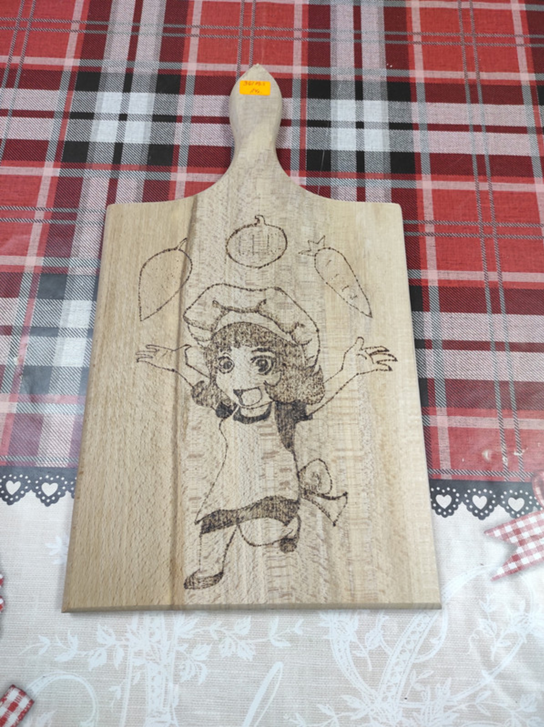 Гравирана дъска с пожелание-32