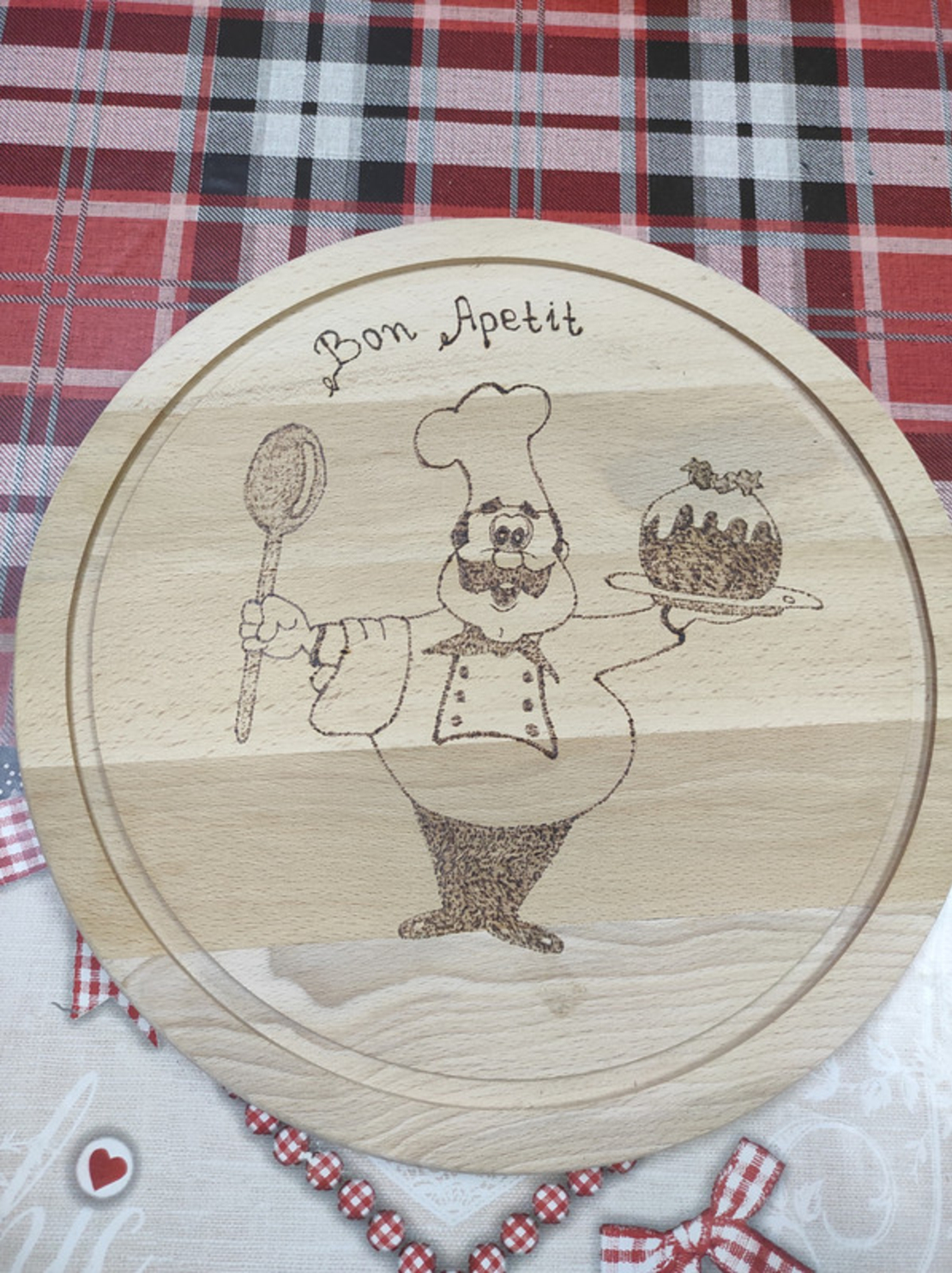 Гравирана дъска с пожелание-55