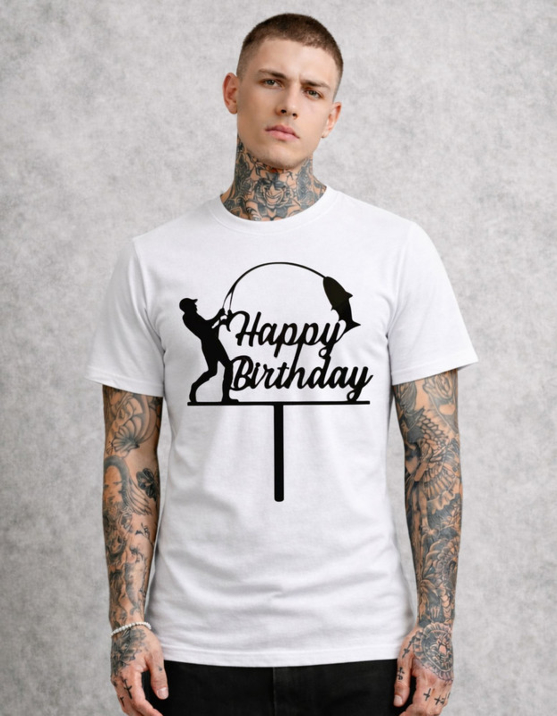 Тениска с артистична концепция