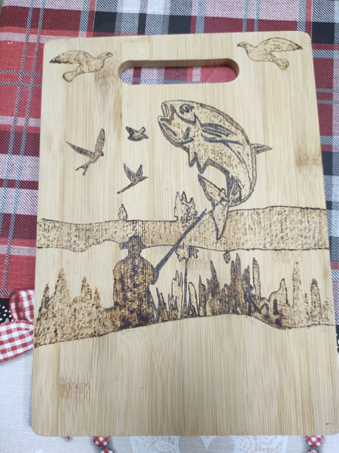 Гравирана дъска с пожелание-12