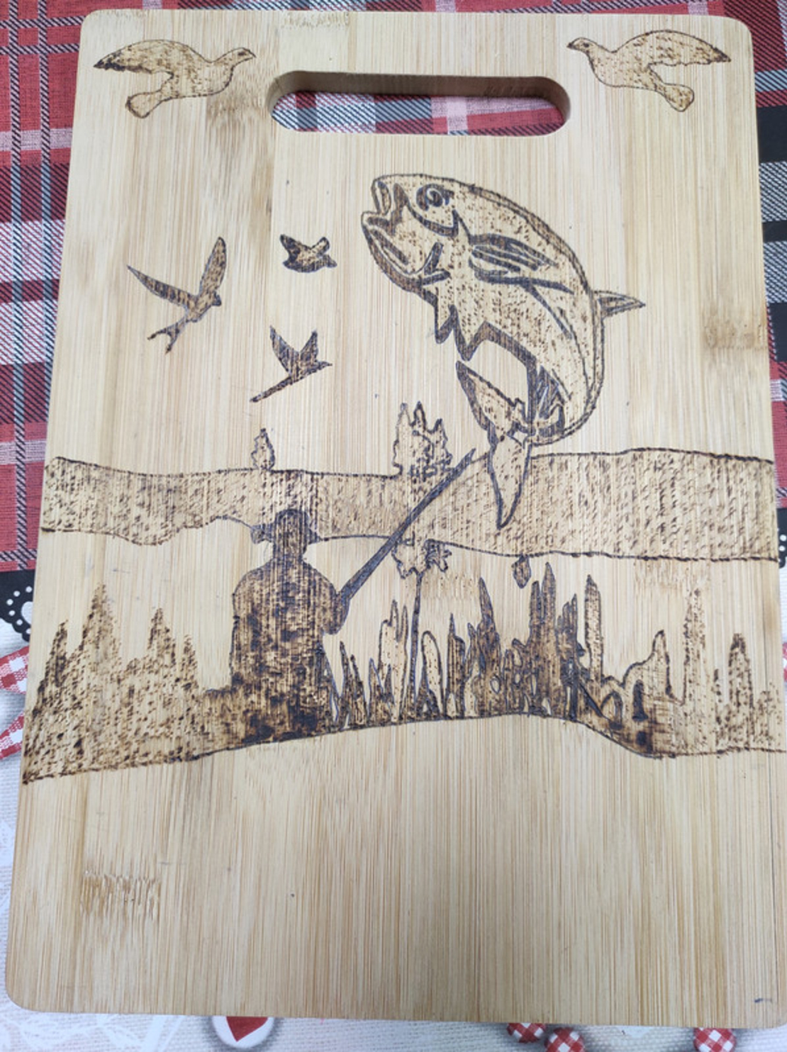 Гравирана дъска с пожелание-10