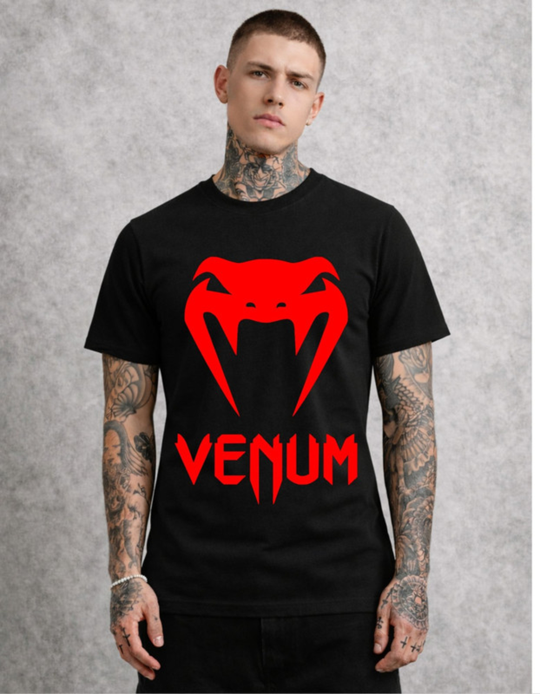 Графична тениска с оригинален почерк