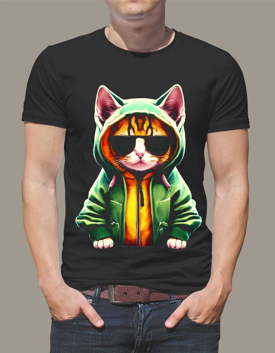 Тениска с Котка