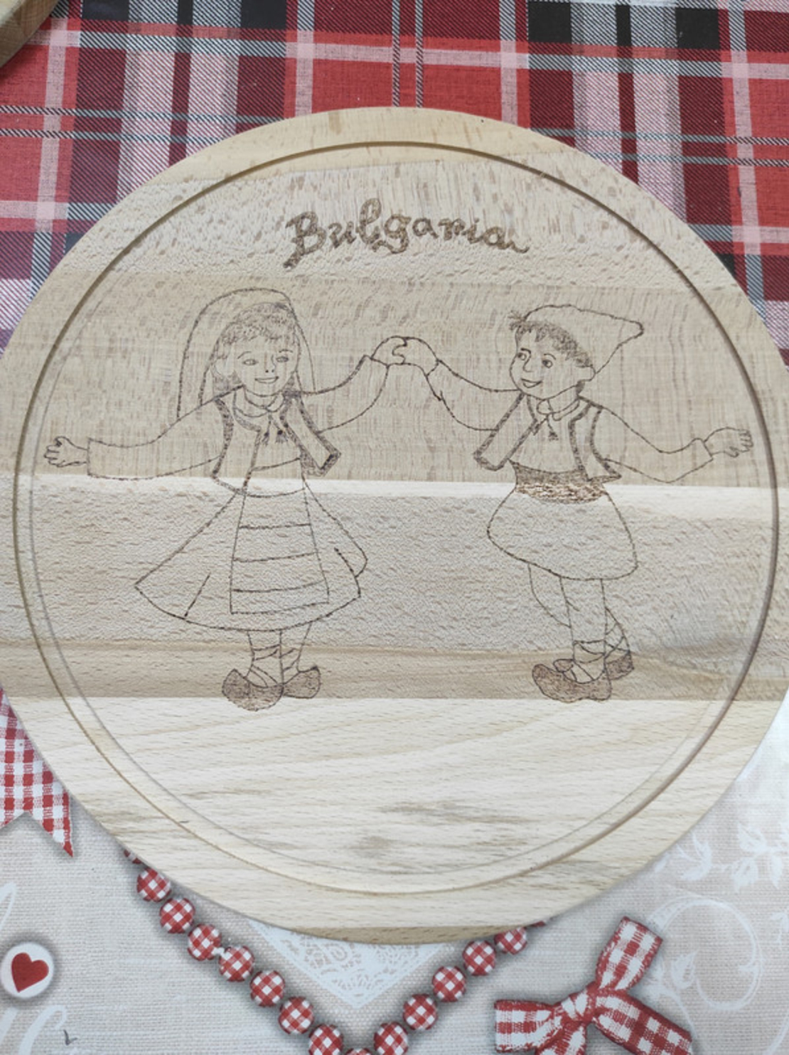 Гравирана дъска с пожелание-58