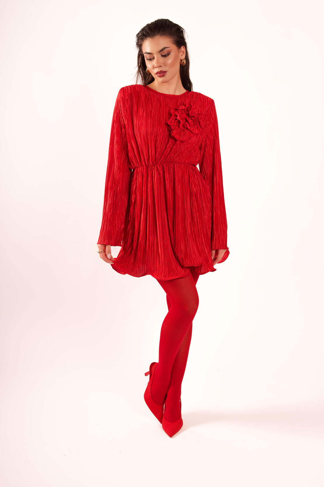 Рокля Rosaline - red