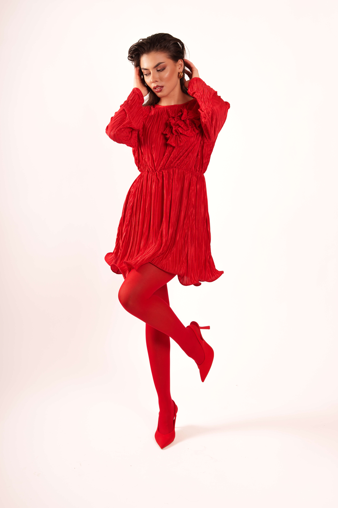 Рокля Rosaline - red