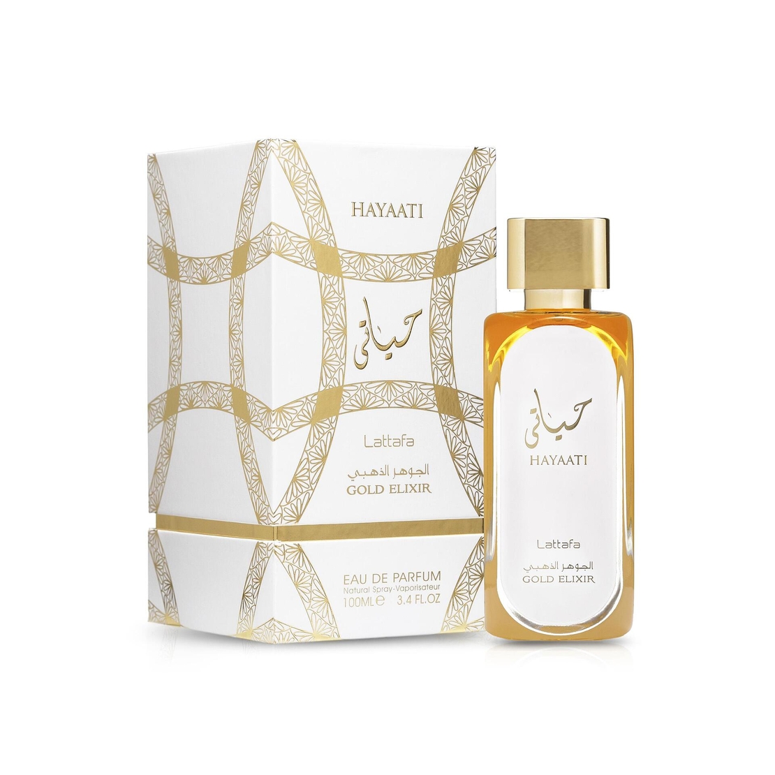 Lattafa Hayaati Gold Elixir EDP 100 Uni  Вдъхновен от Giorgio Armani Armani Code