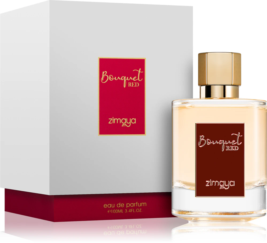 Zimaya Bouquet Red EDP 100 Uni  Вдъхновен от Baccarat Rouge 540
