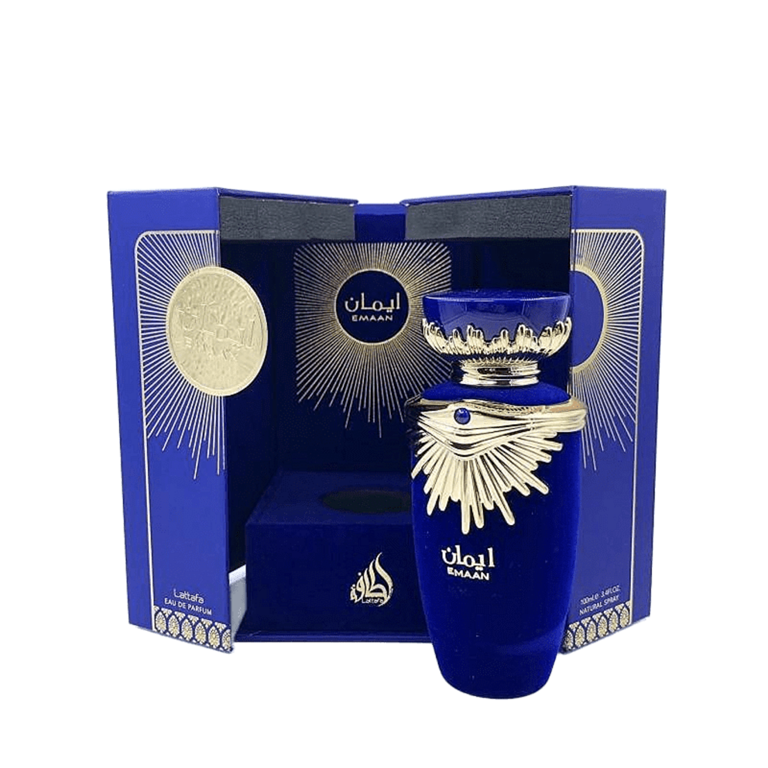 Lattafa Emaan EDP 100 Uni дъхновена от аромата на Giorgio Armani “My Way”