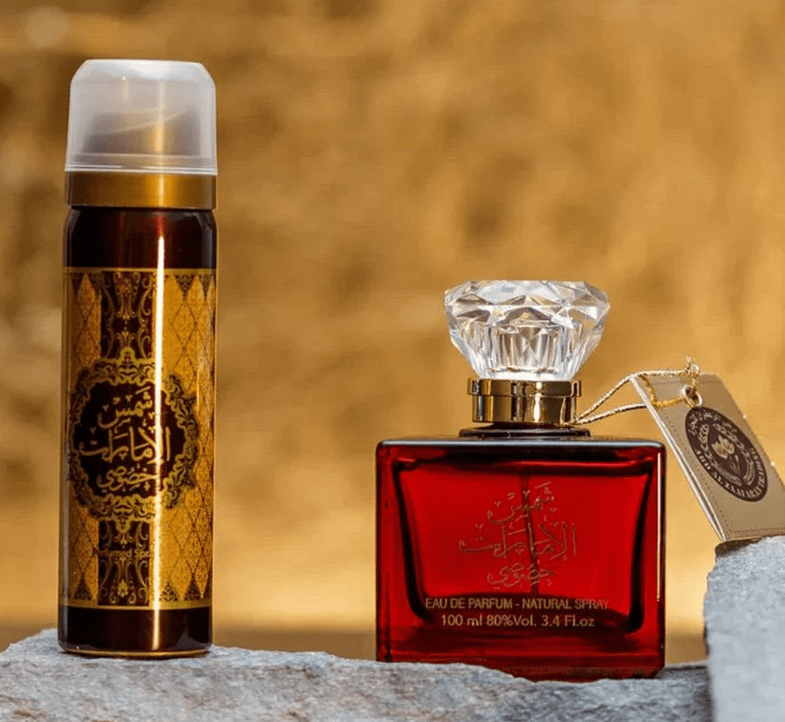 Ard Al Zaafaran Shams Al Emarat Khususi EDP 100+150 Deo