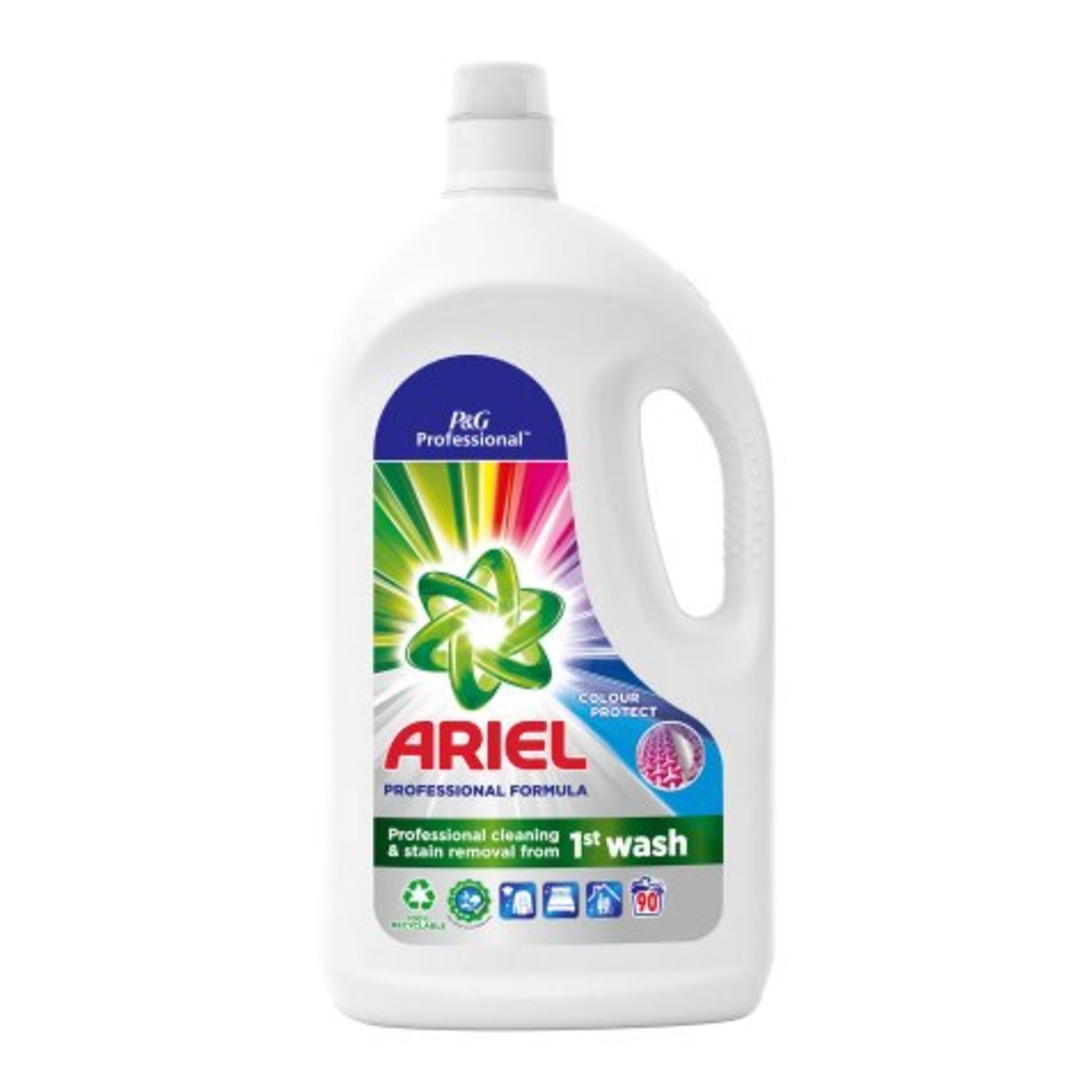 Ariel Professional Color - Течен прах за пране  на цветни дрехи 3,75 л, 75 пранета