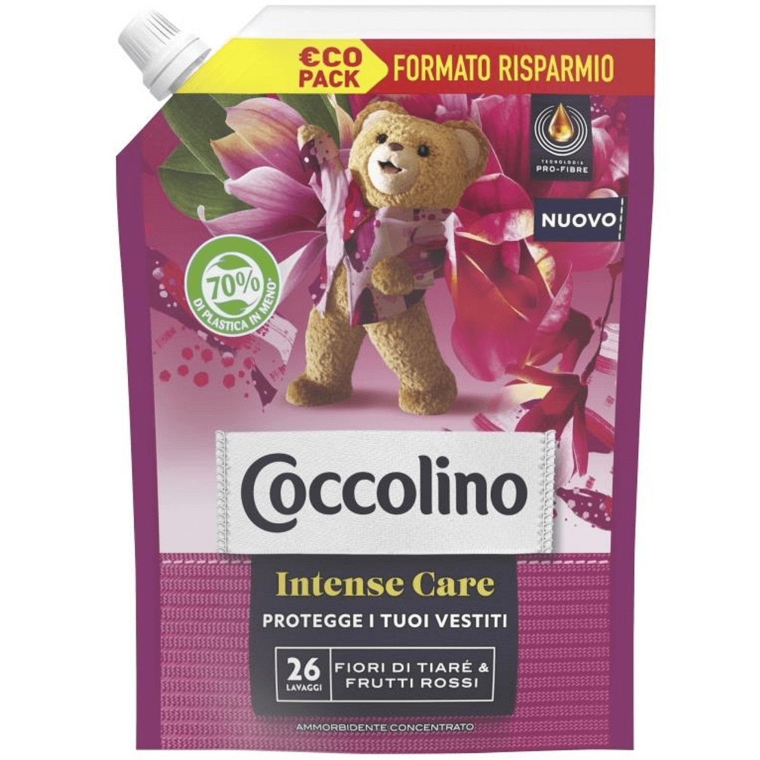 Coccolino Tiare Flower and Red Fruits - Омекотител, 600 мл