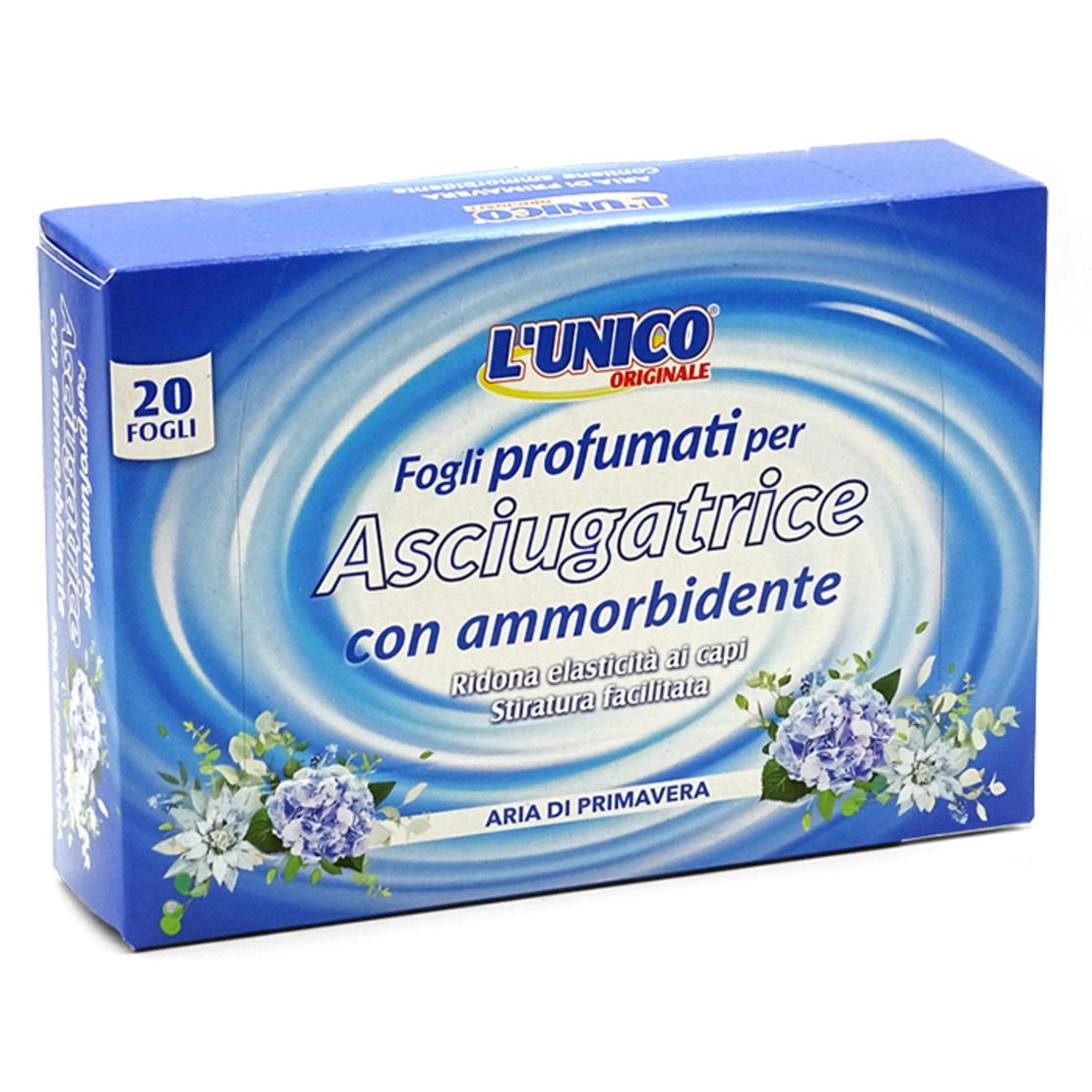 L'unico - Ароматизирани кърпички за сушилня Пролетен аромат - 20бр