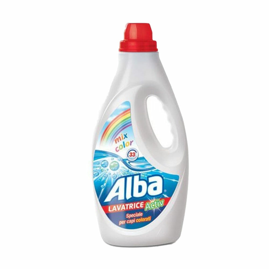 Alba Mix Color - Течен прах за цветни дрехи, 1850ml/33пр.
