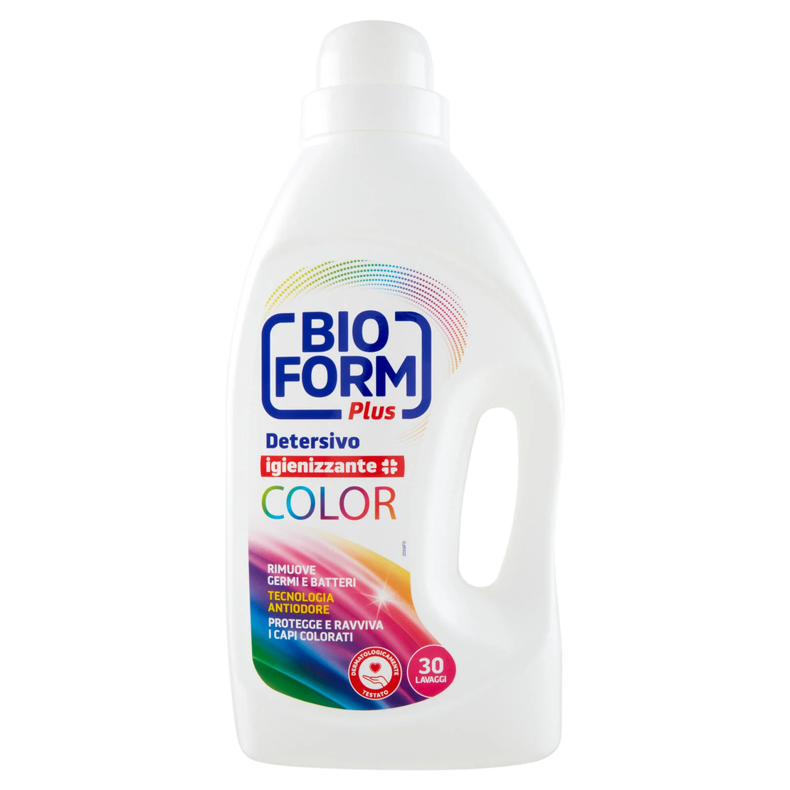 Bio Form Color - Хигиенизиращ прах за пране на цветни дрехи, 1625ml/30пр