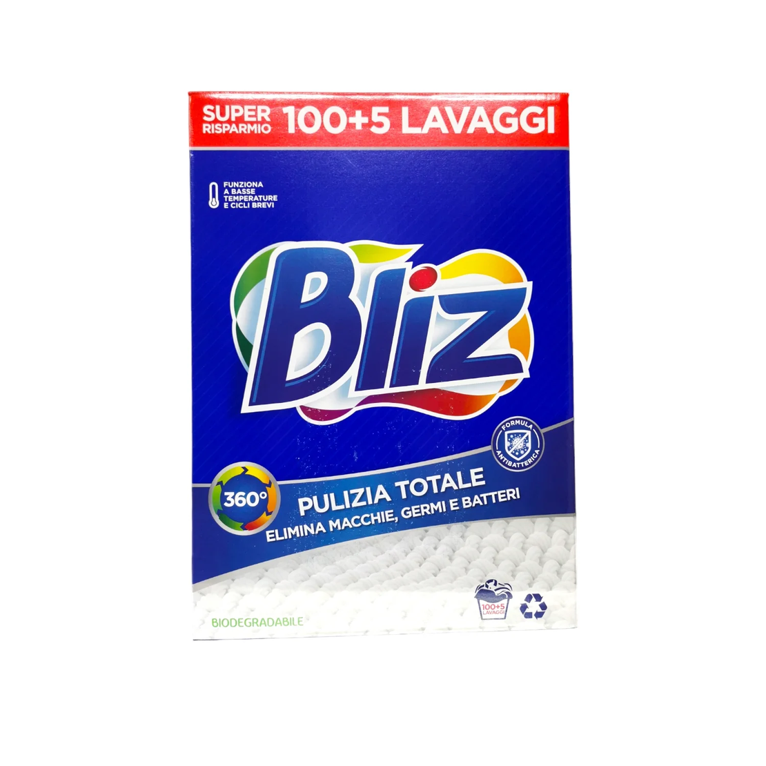 BLIZ прах за универсално пране, 5.25лг, 105 пранета, Класик