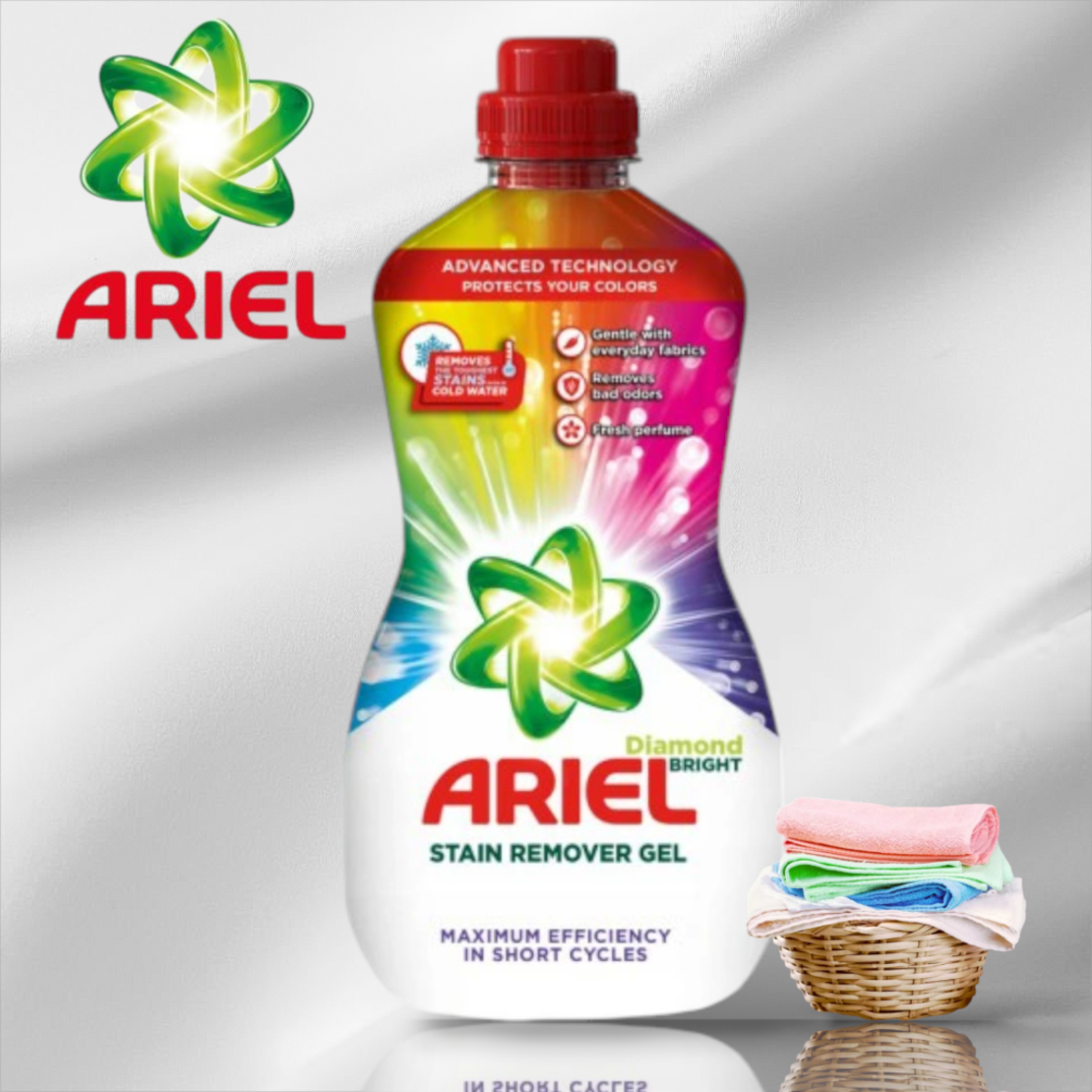Ariel - Гел против  петна за цветни дрехи