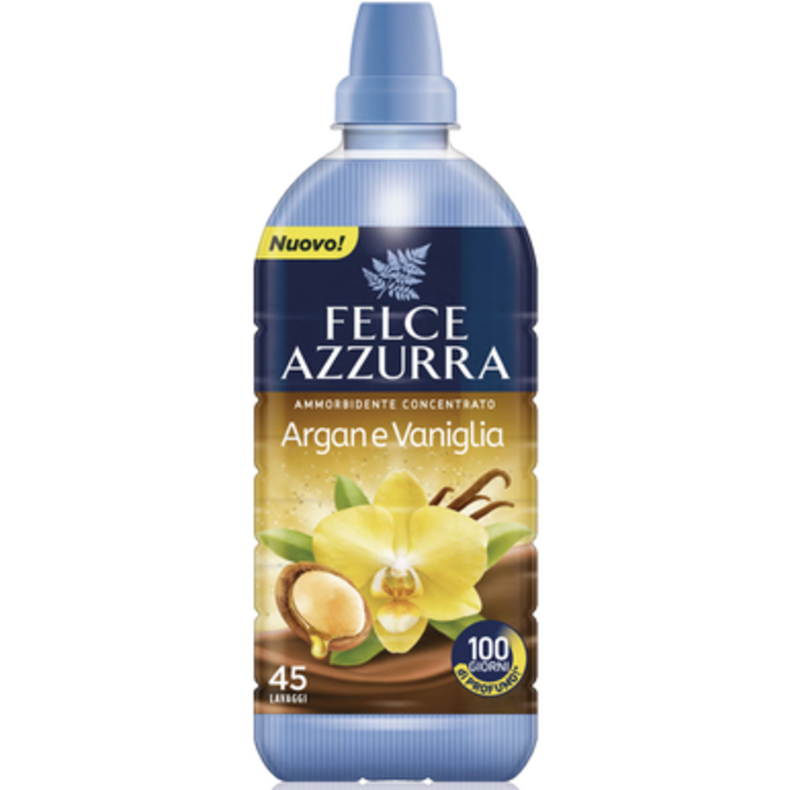 Felce Azzurra Argan e Vaniglia ammorbidente концентриран омекотител 45 пр