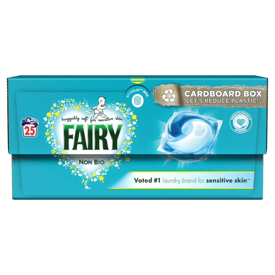 Fairy sensitive - Капсули за пране за хора с чувствителна кожа, 25 бр