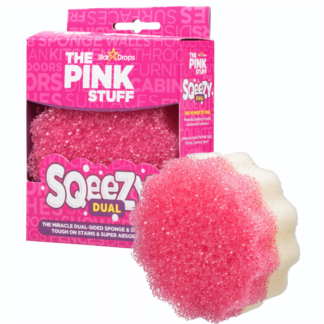 The pink stuff sqeezy dual - магическа гъбичка