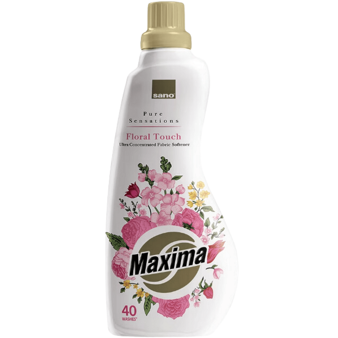 Sano Maxima Floral Touch - омекотител, 1 литър, 40 пранета