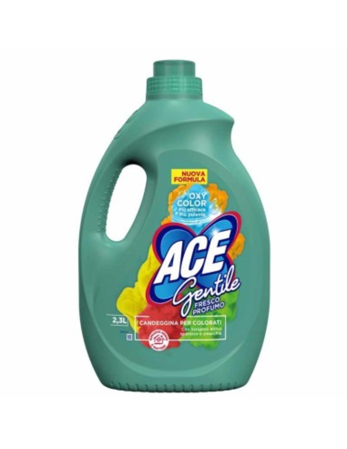 Ace Gentile Oxy Color - Белина за цветни дрехи със свеж аромат, 2,3л.