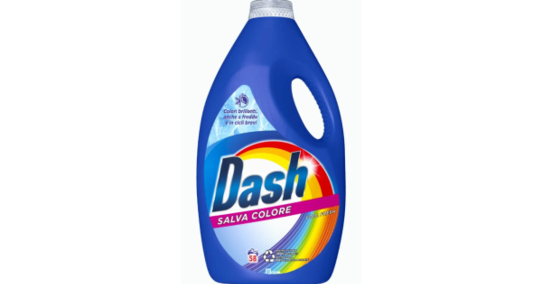 DASH Salva Colore - Течен прах за пране ,  58 пр
