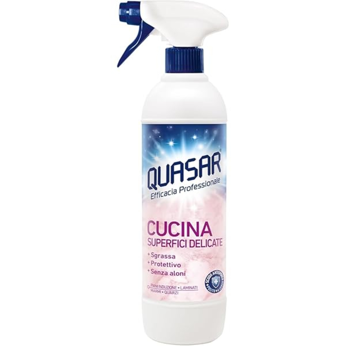 Quasar Cucina - Препарат за почиставне кухня с приятен аромат, 580мл